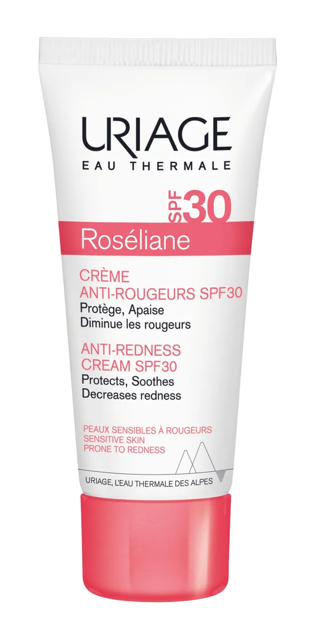 uriage-ros-liane-cr-me-anti-rougeurs-spf-30-40-ml-apaisante-couperose-protection image 1