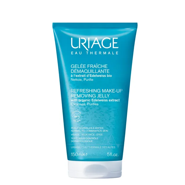 uriage-gel-e-d-maquillante-rafra-chissante-edelweiss-bio-visage-et-yeux-3-en-1-9 image 1