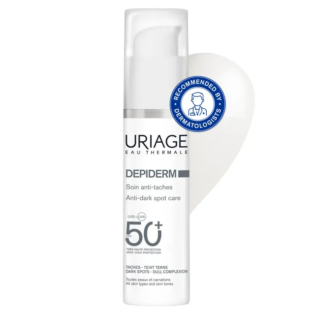 uriage-d-piderm-soin-de-jour-anti-taches-spf50-30-ml-correction-pr-vention-des-t image 1