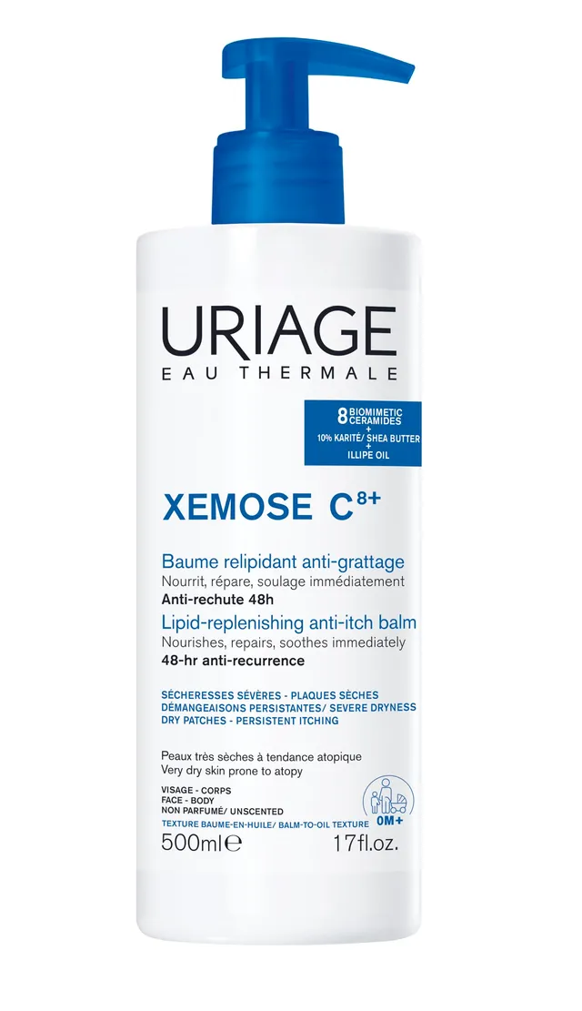 uriage-x-mose-baume-ol-o-apaisant-anti-grattage-500-ml-baume-nourrissant-visage- image 1