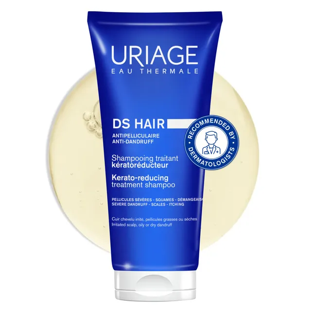 uriage-ds-hair-shampooing-traitant-k-rator-ducteur-acide-lactique-1-8-pellicules image 1
