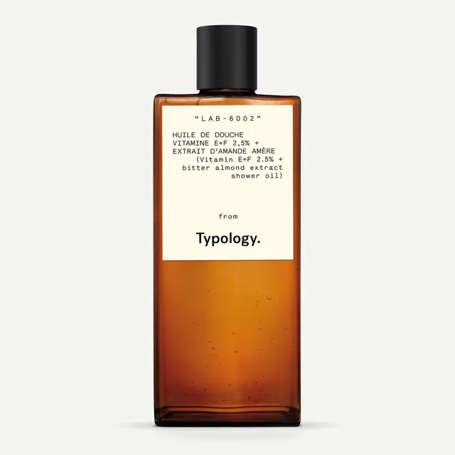 typology-huile-de-douche-relipidante-vitamine-e-f-2-5-extrait-d-amande-am-re-hui image 1