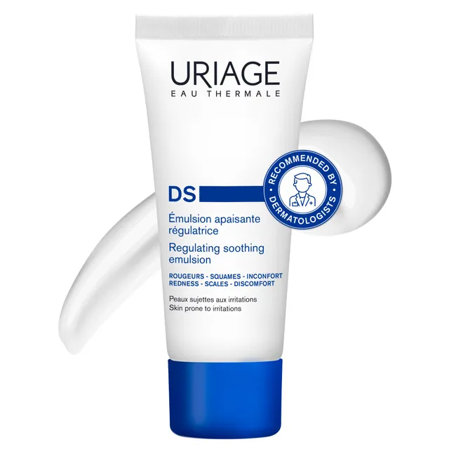 uriage-ds-mulsion-apaisante-r-gulatrice-40ml-glyc-rine-beurre-de-karit-r-duit-sq image 1
