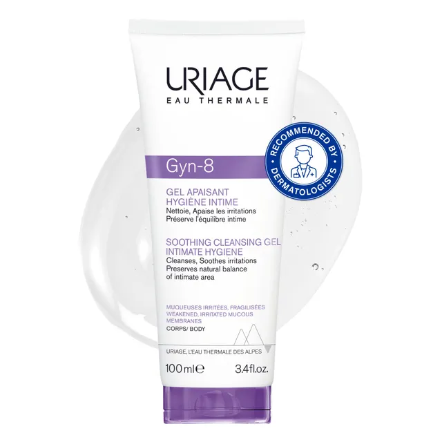 uriage-gyn-8-gel-nettoyant-intime-apaisant-100-ml image 1