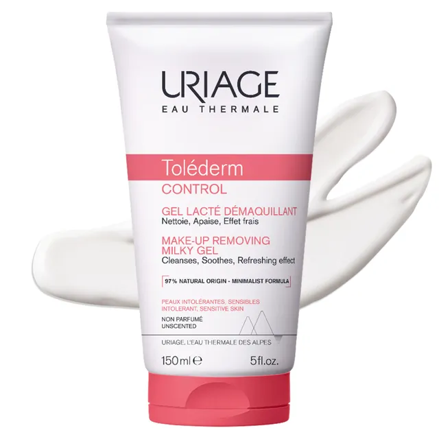 uriage-tolederm-gel-lact-d-maquillant-150-ml-gel-nettoyant-visage-sans-rin-age-s image 1
