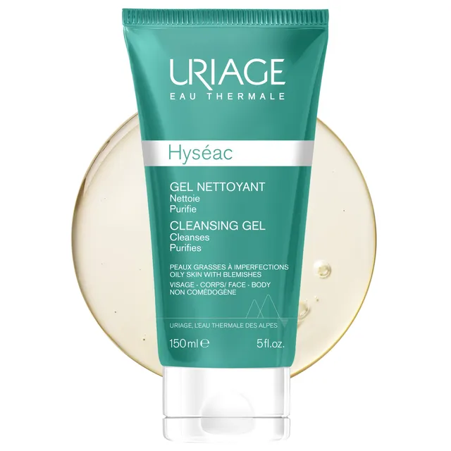 uriage-hys-ac-gel-nettoyant-anti-imperfections-visage-et-dos-150-ml-sans-savon-p image 1