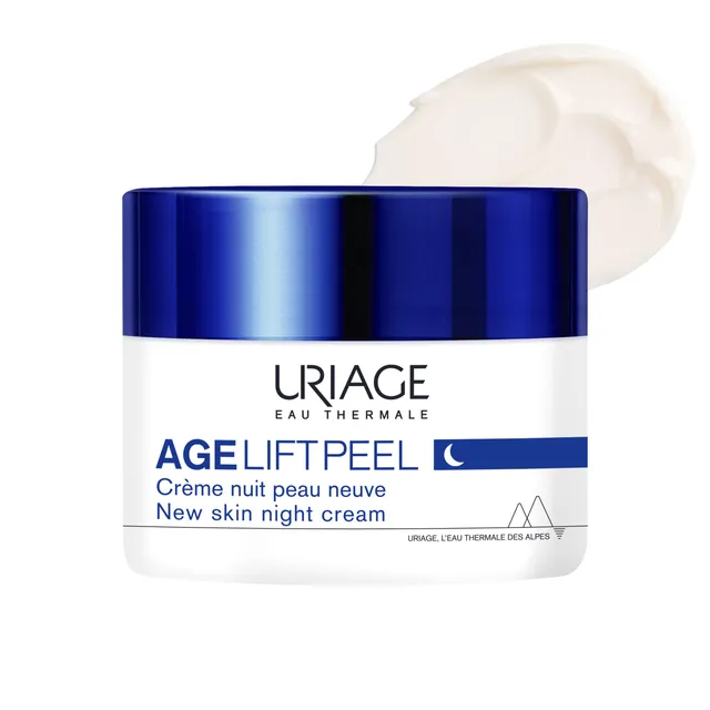 uriage-age-lift-peel-cr-me-nuit-peau-neuve-3-6-aha-acide-hyaluronique-lisse-repu image 1