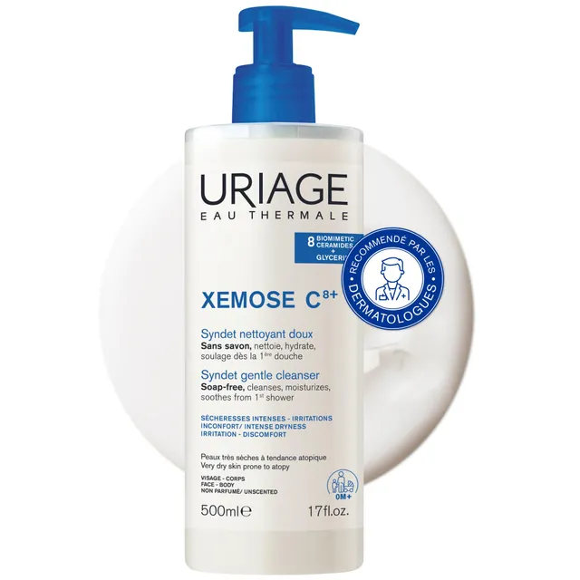 uriage-x-mose-syndet-visage-et-corps-nettoyant-extra-doux-peau-s-che-et-ecz-ma-a image 1