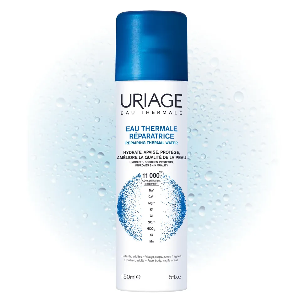 uriage-eau-thermale-spray-150-ml-100-pure-et-naturelle-hydratante-apaisante-fixa image 1
