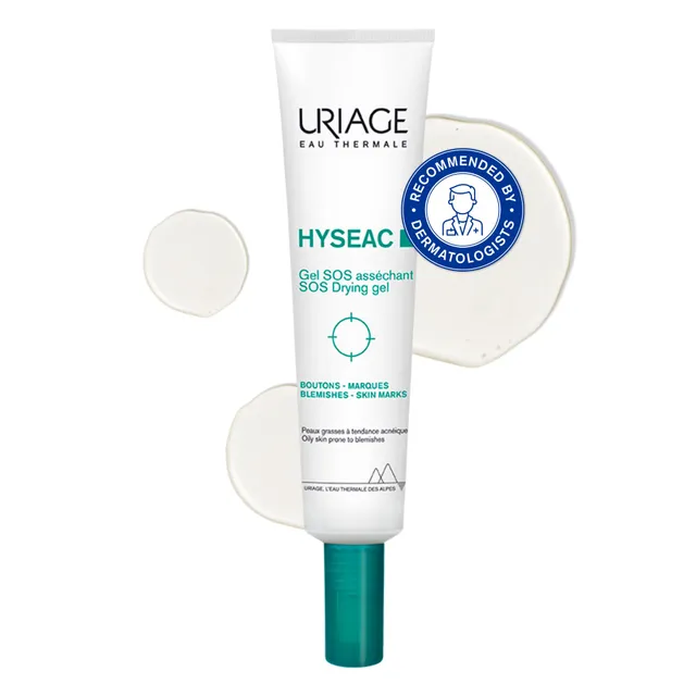 uriage-hyseac-gel-sos-ass-chant-5-7-aha-bha-soin-localis-anti-imperfections-effe image 1