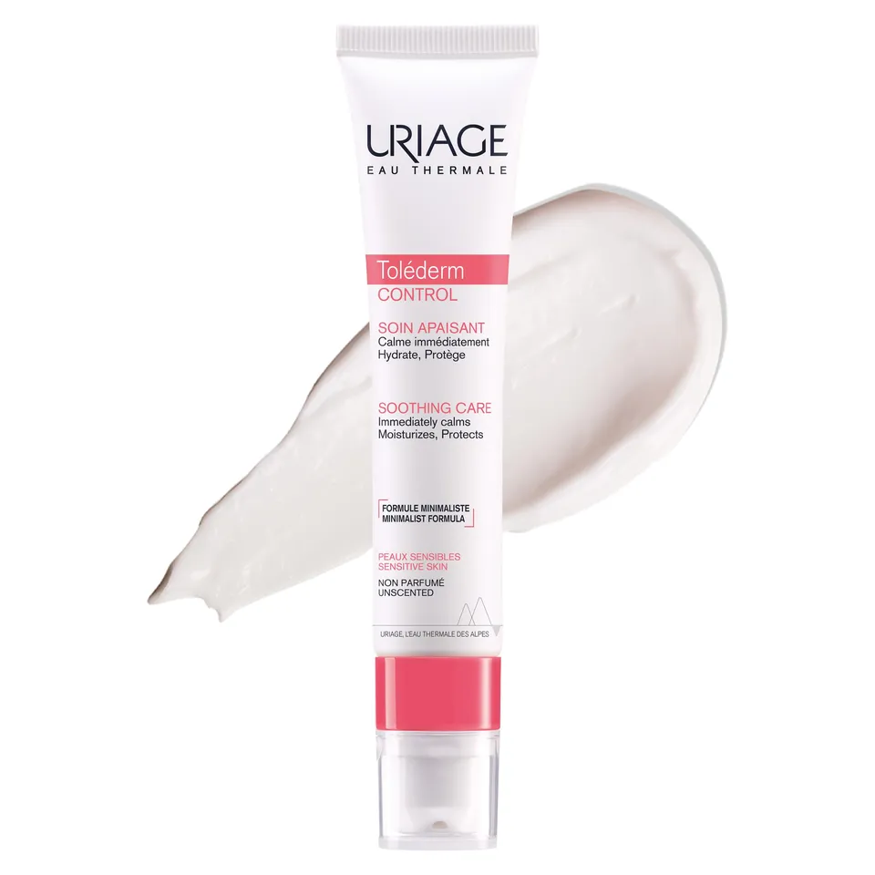 uriage-tol-derm-cr-me-visage-apaisante-l-g-re-peau-r-active-hypersensible-ou-int image 1