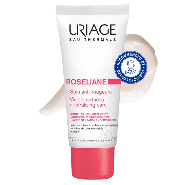 uriage-ros-liane-soin-anti-rougeurs-cr-me-riche-visage-40-ml-eau-thermale-ginsen image 1