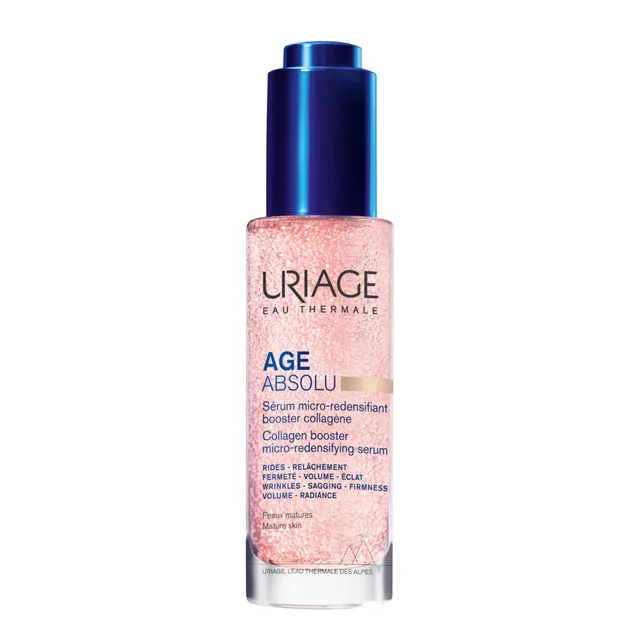 uriage-age-absolu-s-rum-micro-redensifiant-30-ml-booster-de-collag-ne-x6-peptide image 1