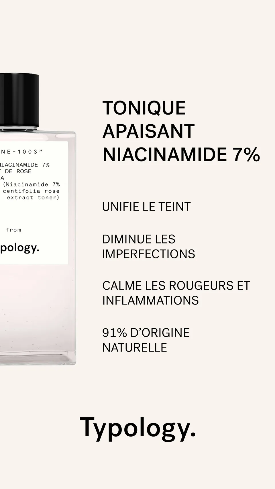 typology-lotion-tonique-unifiante-niacinamide-7-apaise-rougeurs-et-unifie-le-tei image 1