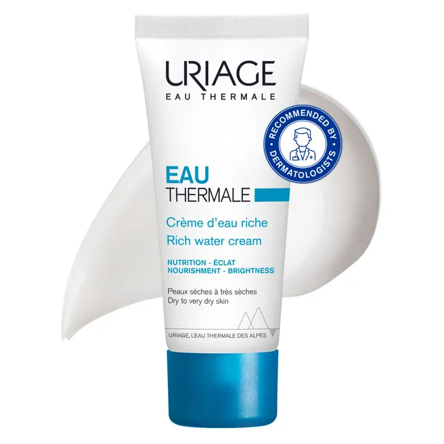 uriage-eau-thermale-cr-me-visage-hydratante-riche-40-ml-acide-hyaluronique-karit image 1
