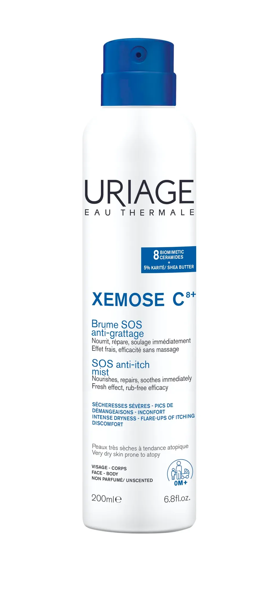 uriage-x-mose-brume-sos-anti-grattage-beurre-de-karit-c-ramides-sans-parfum-200- image 1