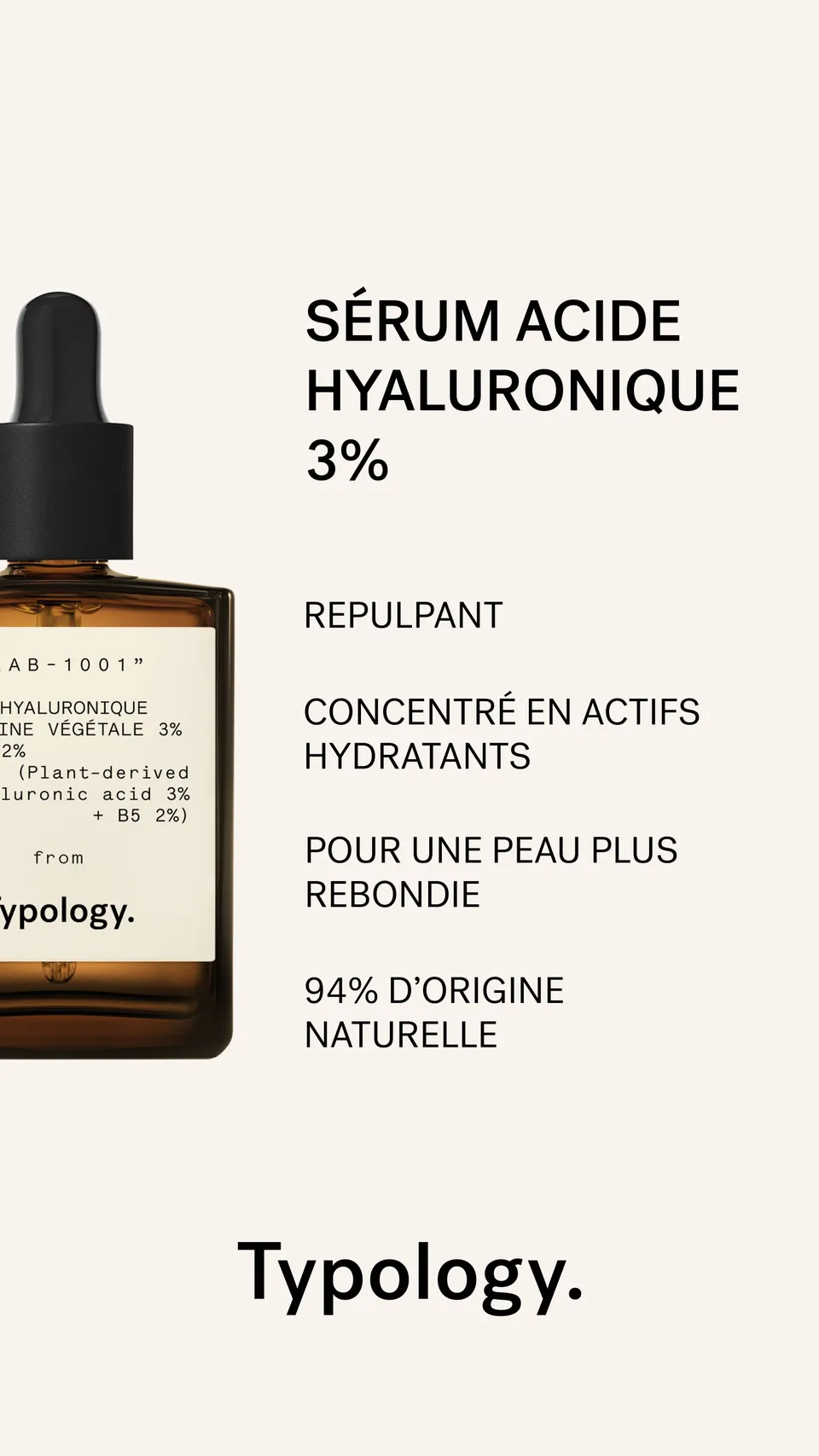 typology-s-rum-hydratant-acide-hyaluronique-multi-mol-culaire-4-vitamine-b5-2 image 1