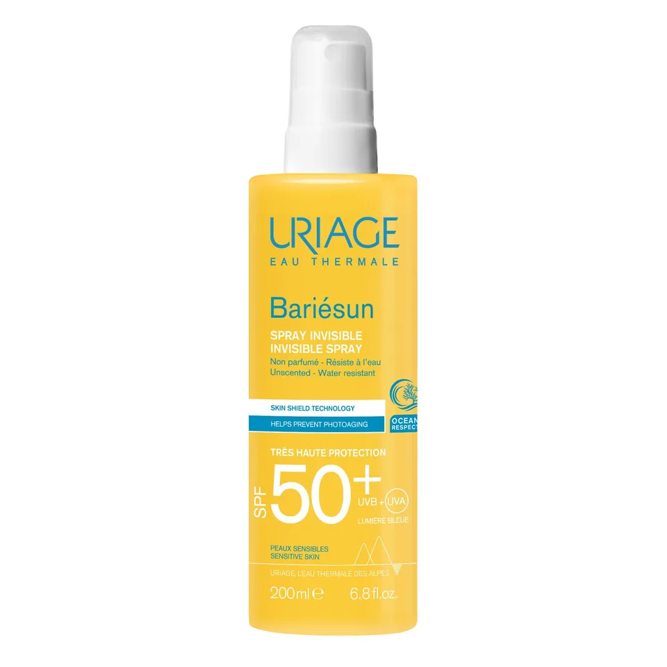 uriage-bari-sun-spray-invisible-spf50-tr-s-haute-protection-uva-uvb-et-lumi-re-b image 1