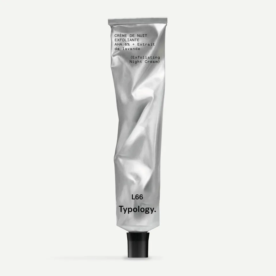 typology-cr-me-de-nuit-exfoliante-aha-6-extrait-de-lavande-resserre-les-pores-et image 1