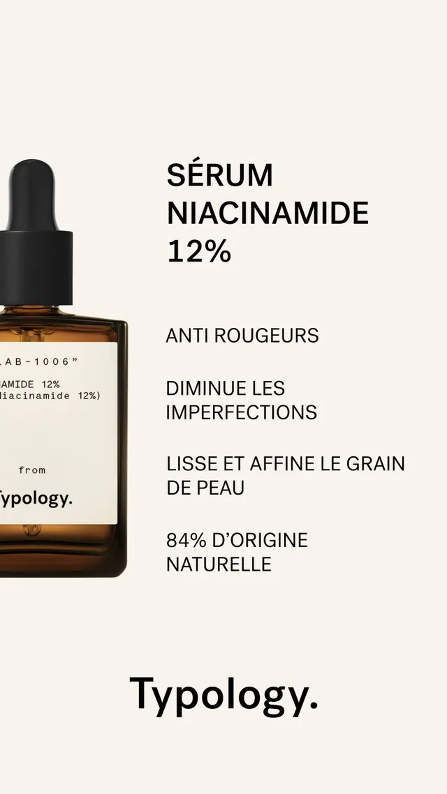 typology-s-rum-unifiant-niacinamide-12-s-rum-visage-apaisant-anti-rougeurs image 1