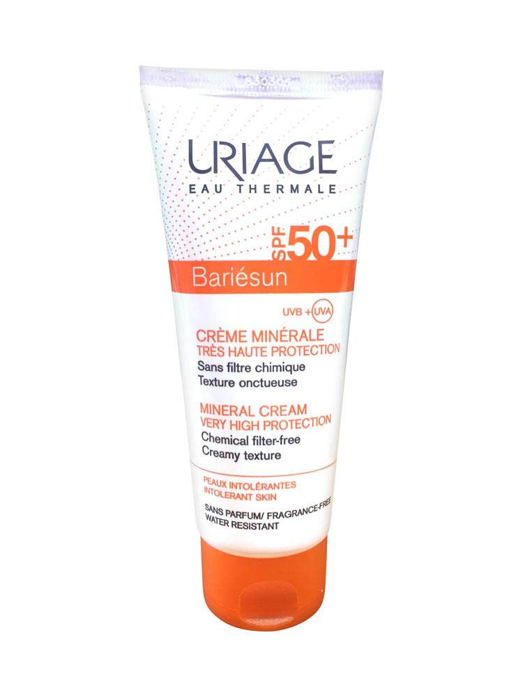 uriage-bari-sun-mineral-cream-spf50-100-ml-photoprotection-100-min-rale-peaux-se image 1