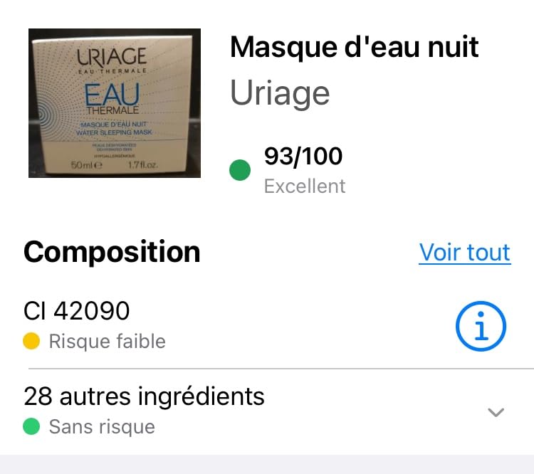 Peau repulpée au réveil