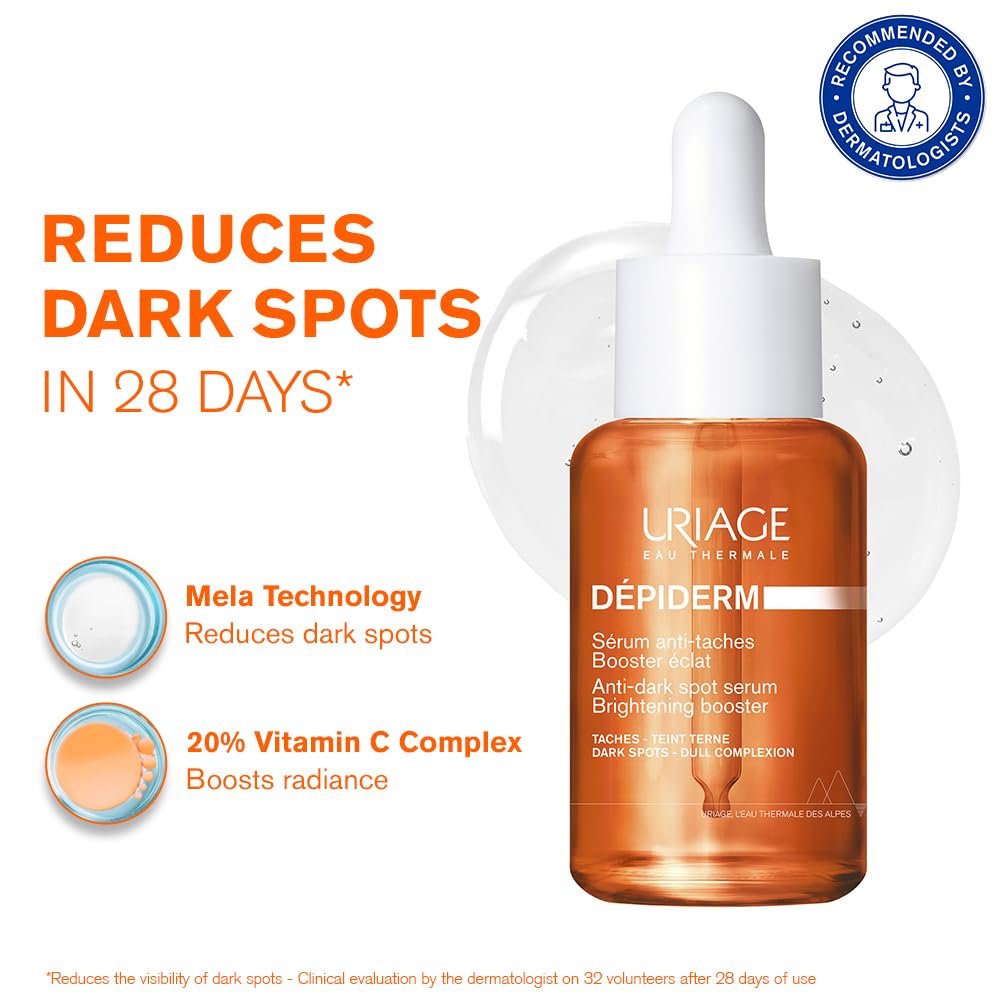 uriage-depiderm-s-rum-vitamine-c-stabilis-e-20-niacinamide-anti-taches-et-clat-3 image 2