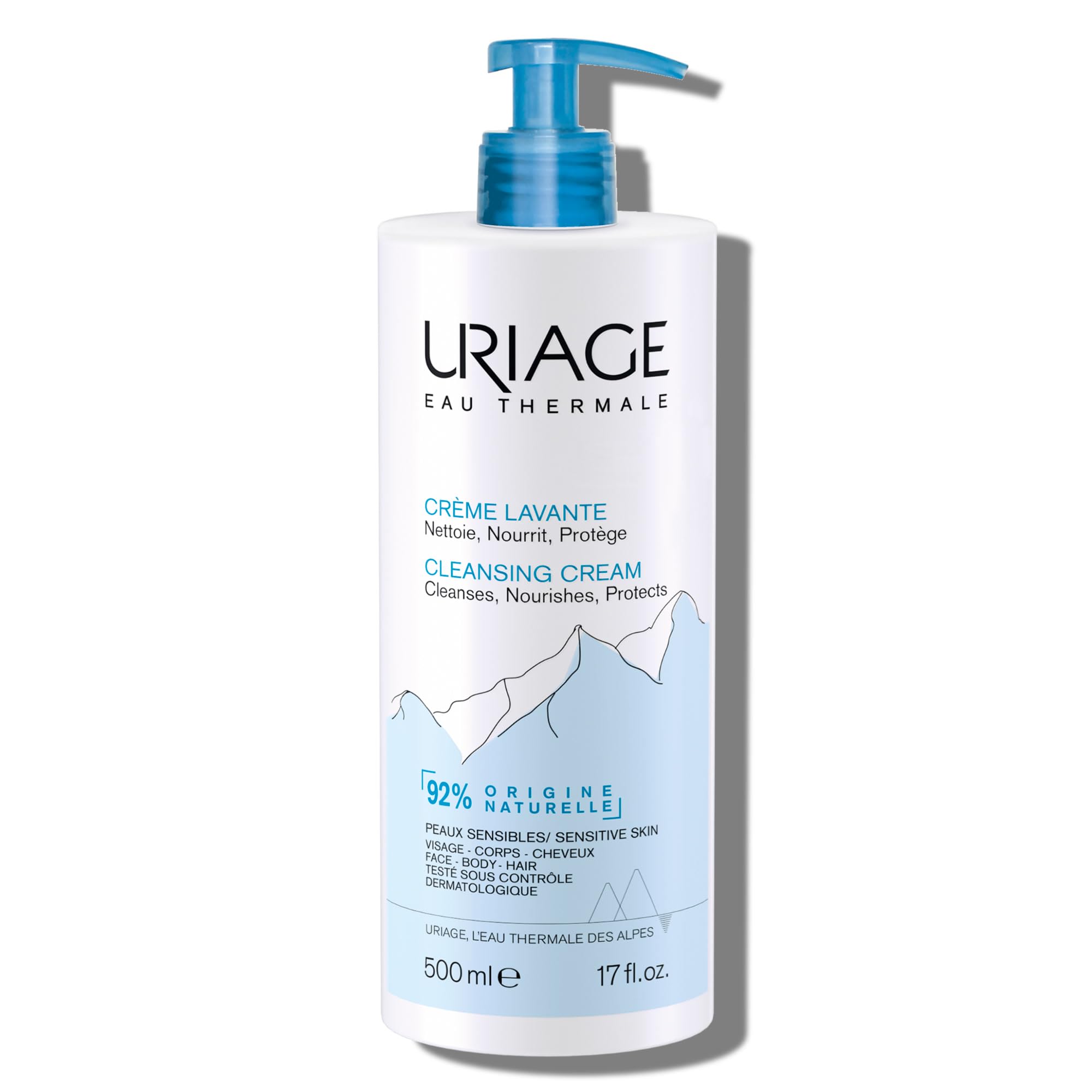 uriage-cr-me-lavante-hydratante-au-beurre-de-karit-gel-douche-2-en-1-visage-corp image 1