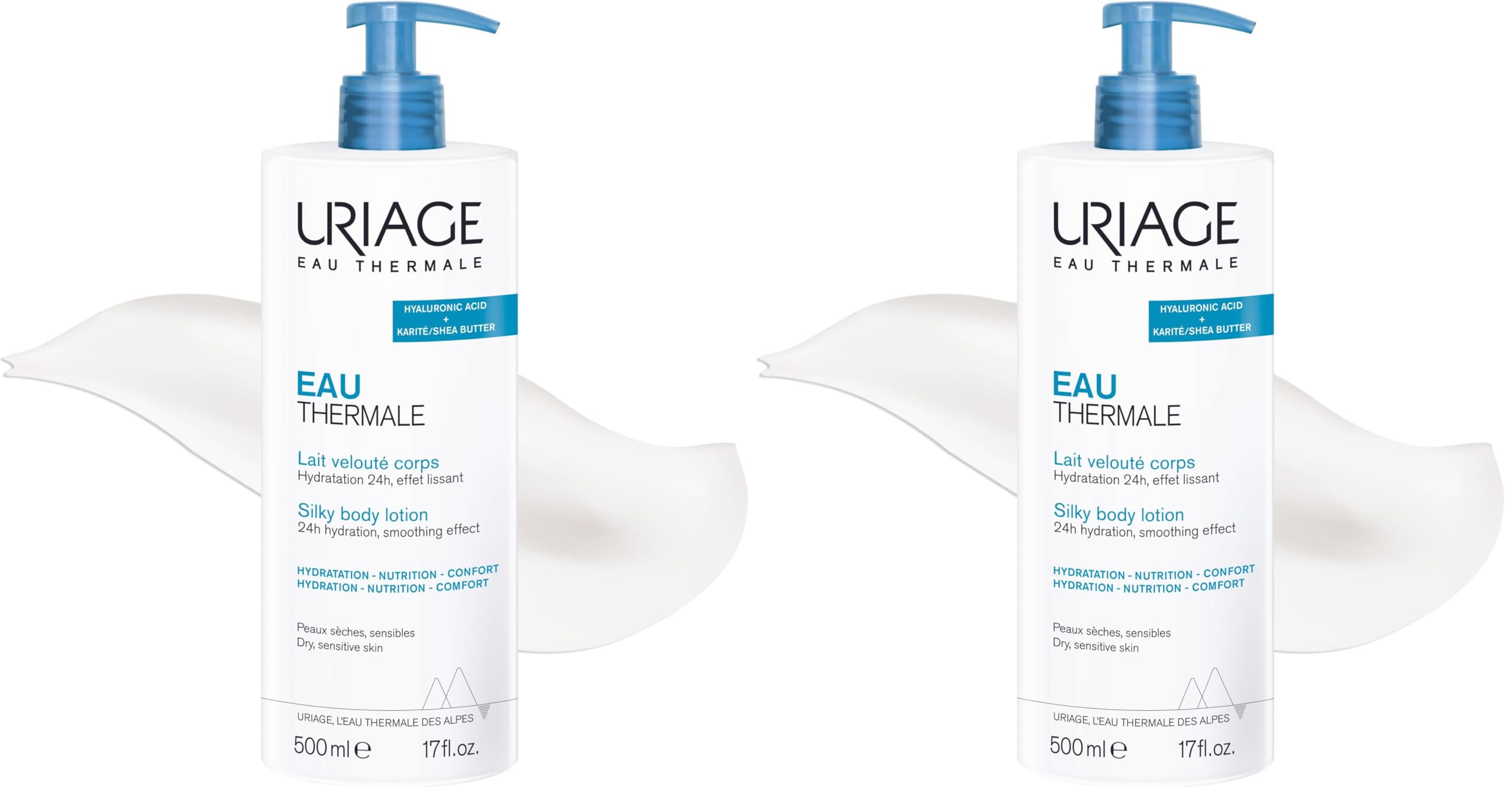 uriage-eau-thermale-lait-hydratant-velout-corps-500-ml-beurre-de-karit-acide-hya image 8