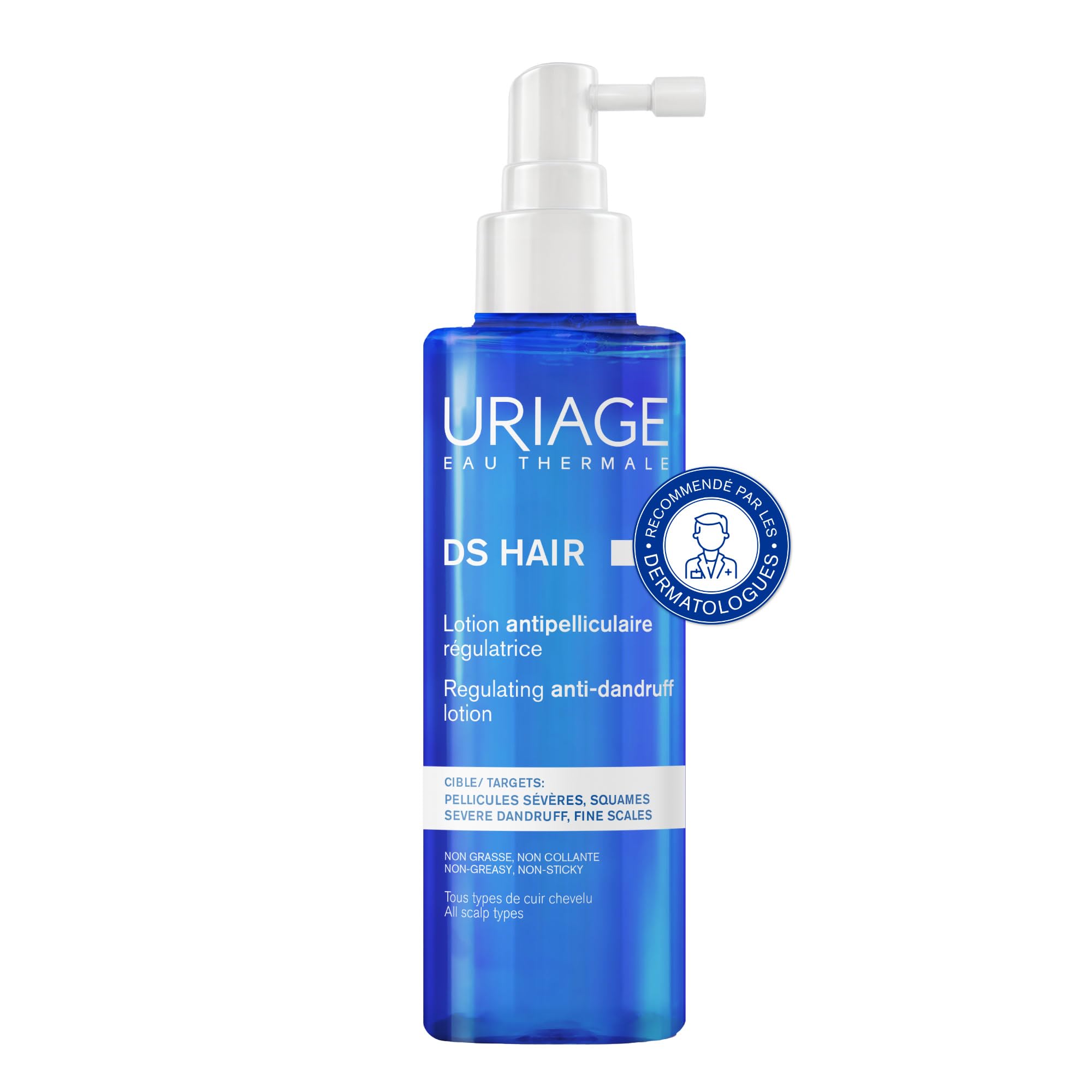 uriage-ds-hair-lotion-antipelliculaire-100-ml-spray-sans-rin-age-pour-cuir-cheve image 1