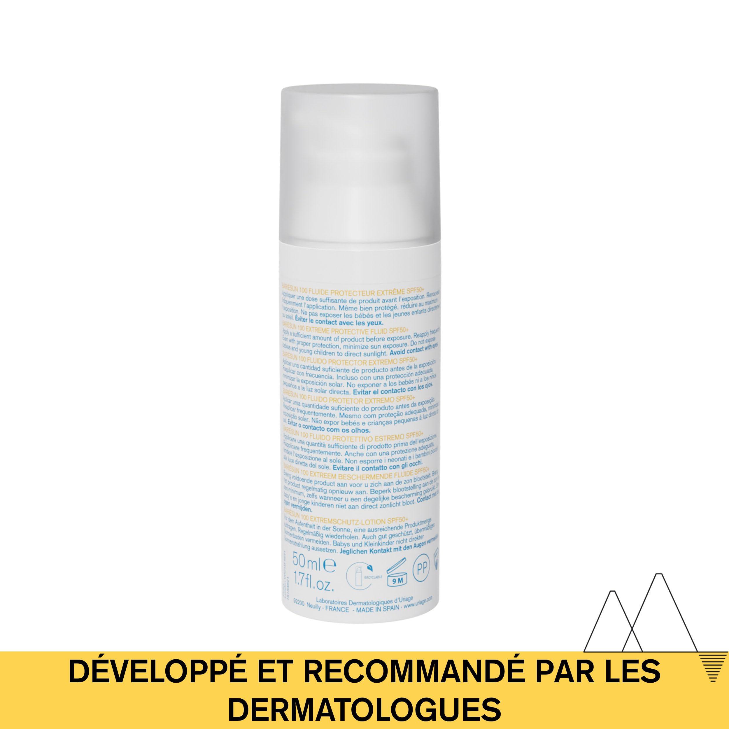 uriage-bari-sun-100-cr-me-solaire-spf50-visage-sans-parfum-50-ml image 3