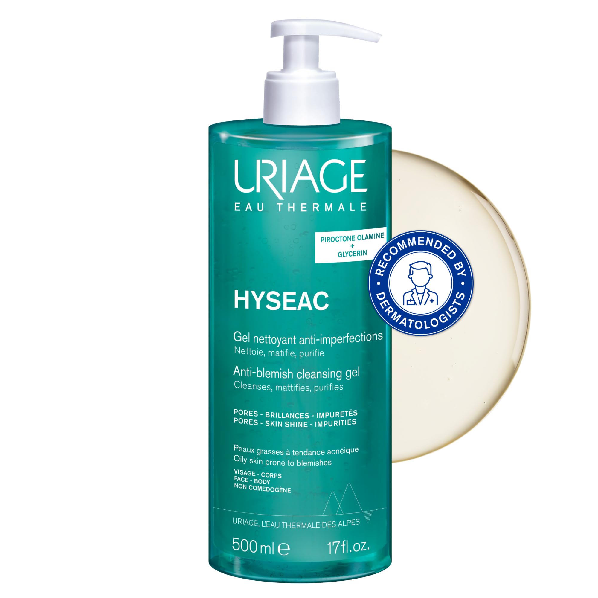 uriage-hys-ac-gel-nettoyant-anti-imperfections-500-ml-nettoyant-visage-et-dos-sa image 1