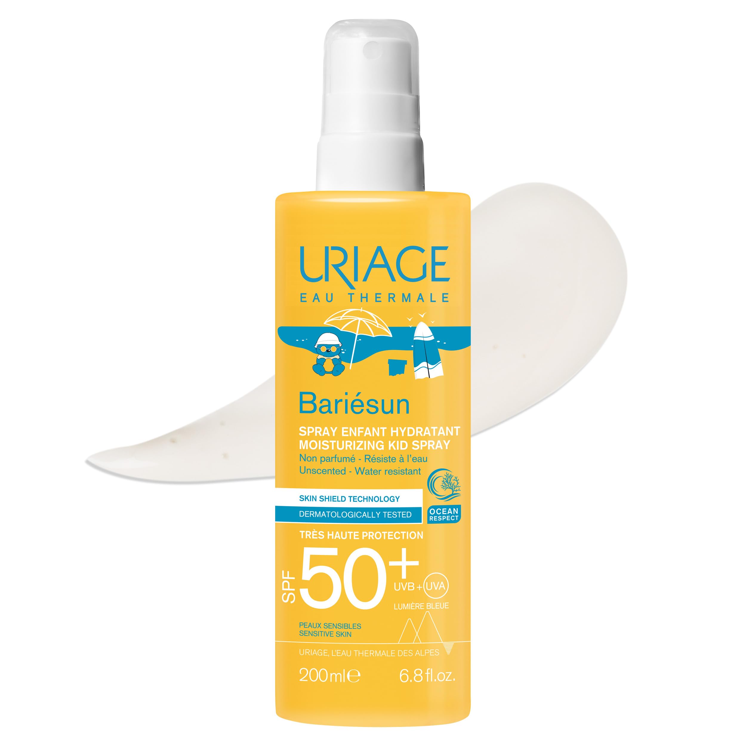 uriage-bari-sun-50-spray-enfants-spf50-protection-solaire-corps-200-ml-haute-tol image 1