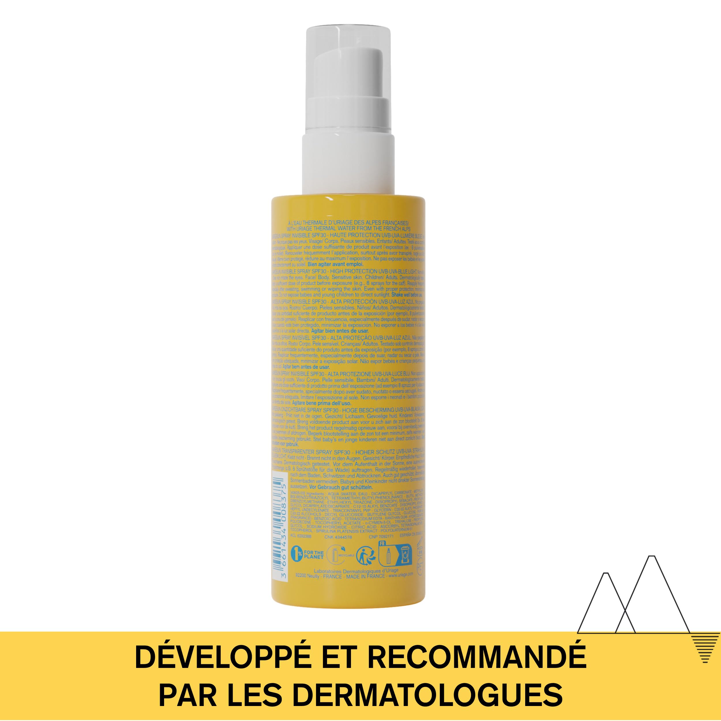 uriage-bari-sun-spray-invisible-spf30-visage-corps-200ml-protection-uva-uvb-et-l image 6