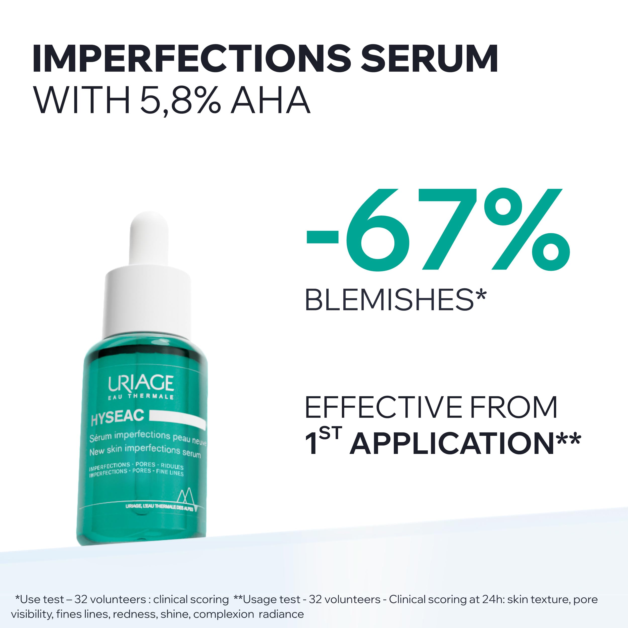 uriage-hys-ac-s-rum-peau-neuve-anti-imperfections-30-ml-s-rum-5-8-aha-pur-contre image 2