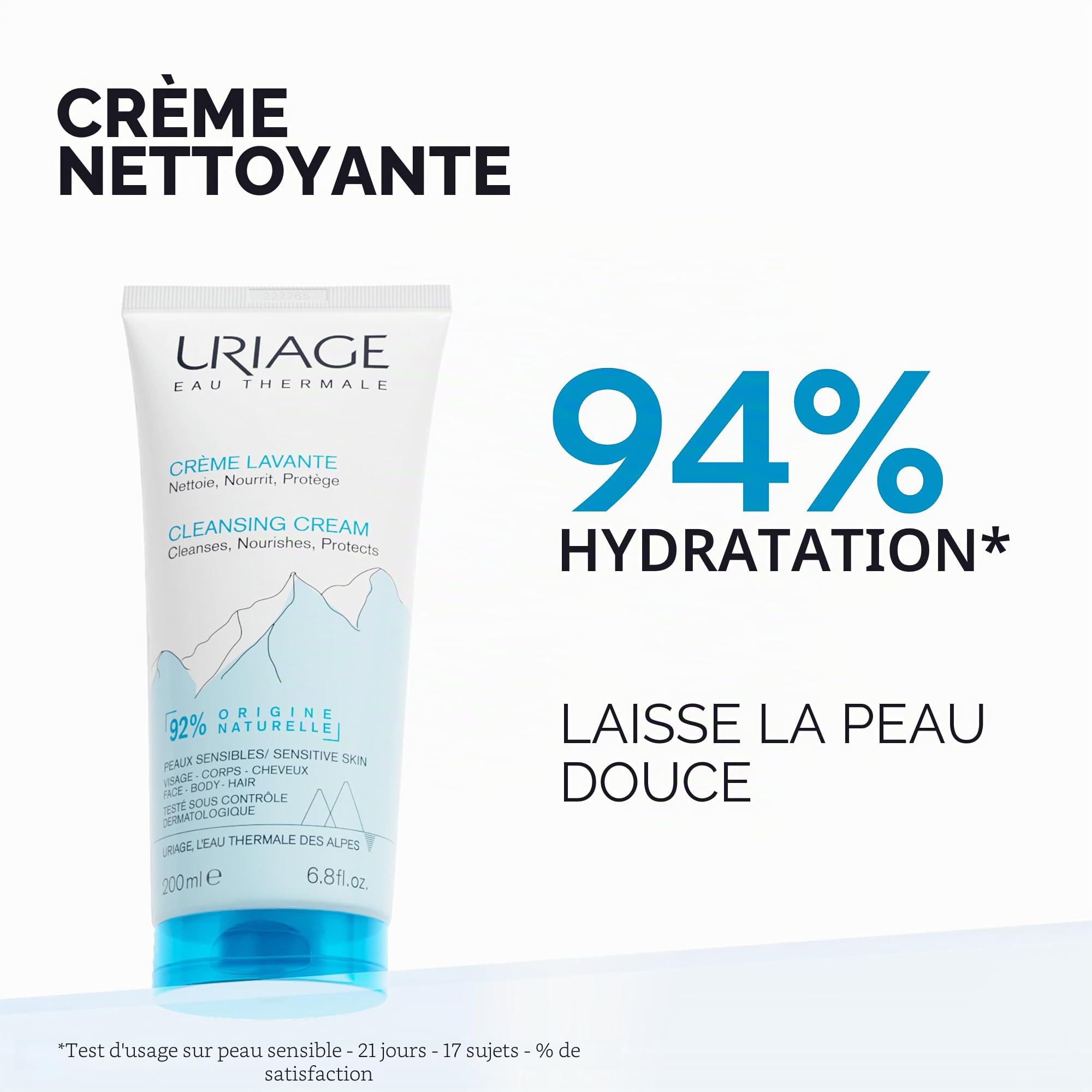 uriage-cr-me-lavante-200-ml-nettoyant-doux-visage-et-corps image 2