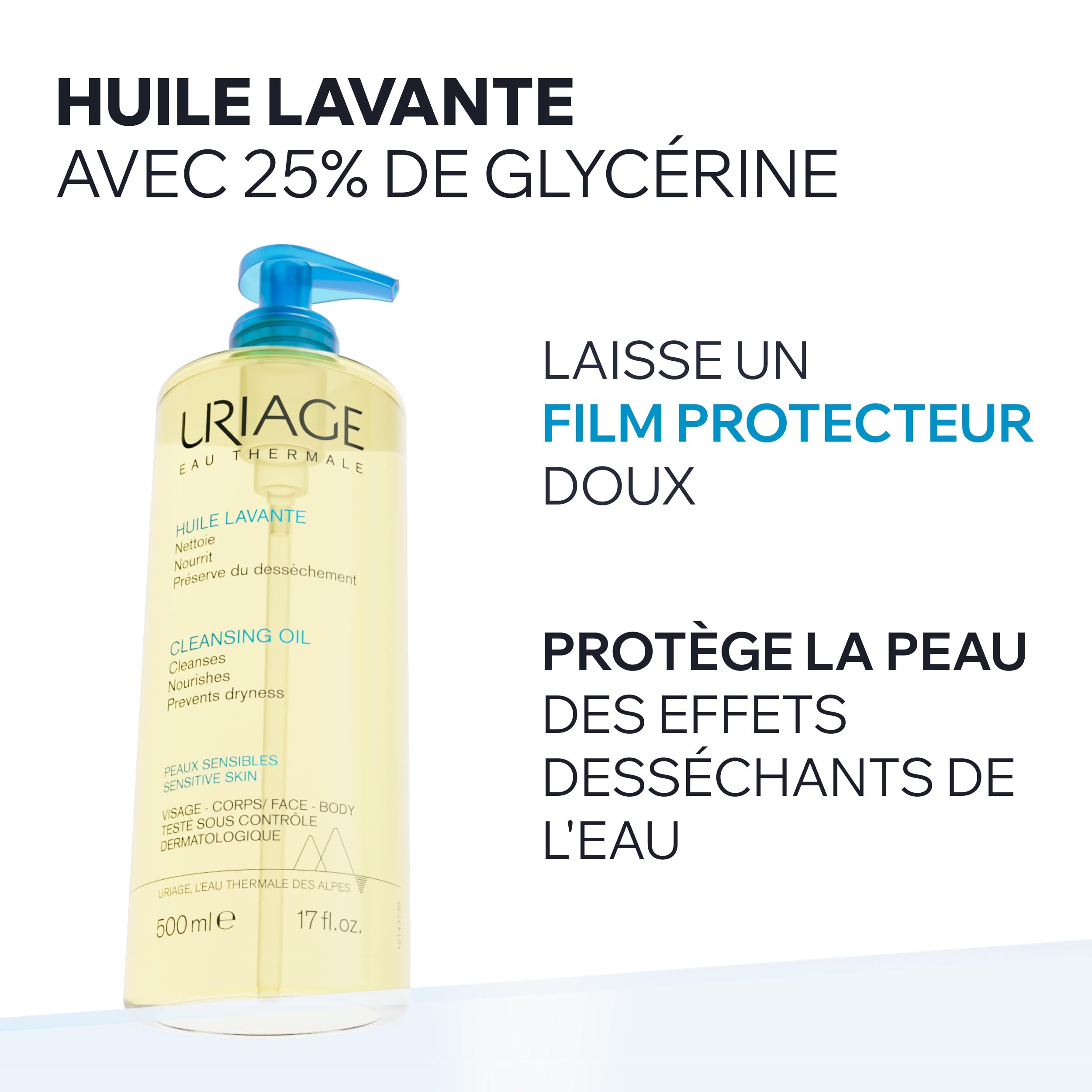 uriage-huile-de-douche-500-ml-nettoyant-visage-corps-25-glyc-rine image 2