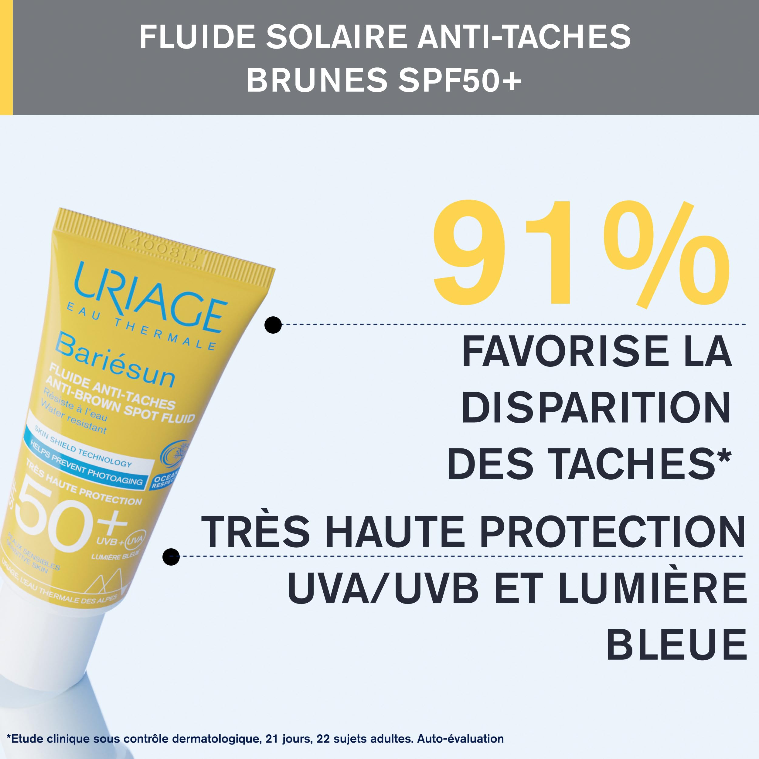 uriage-bari-sun-fluide-anti-taches-brunes-spf50-vitamine-c-e-protection-uva-uvb- image 4
