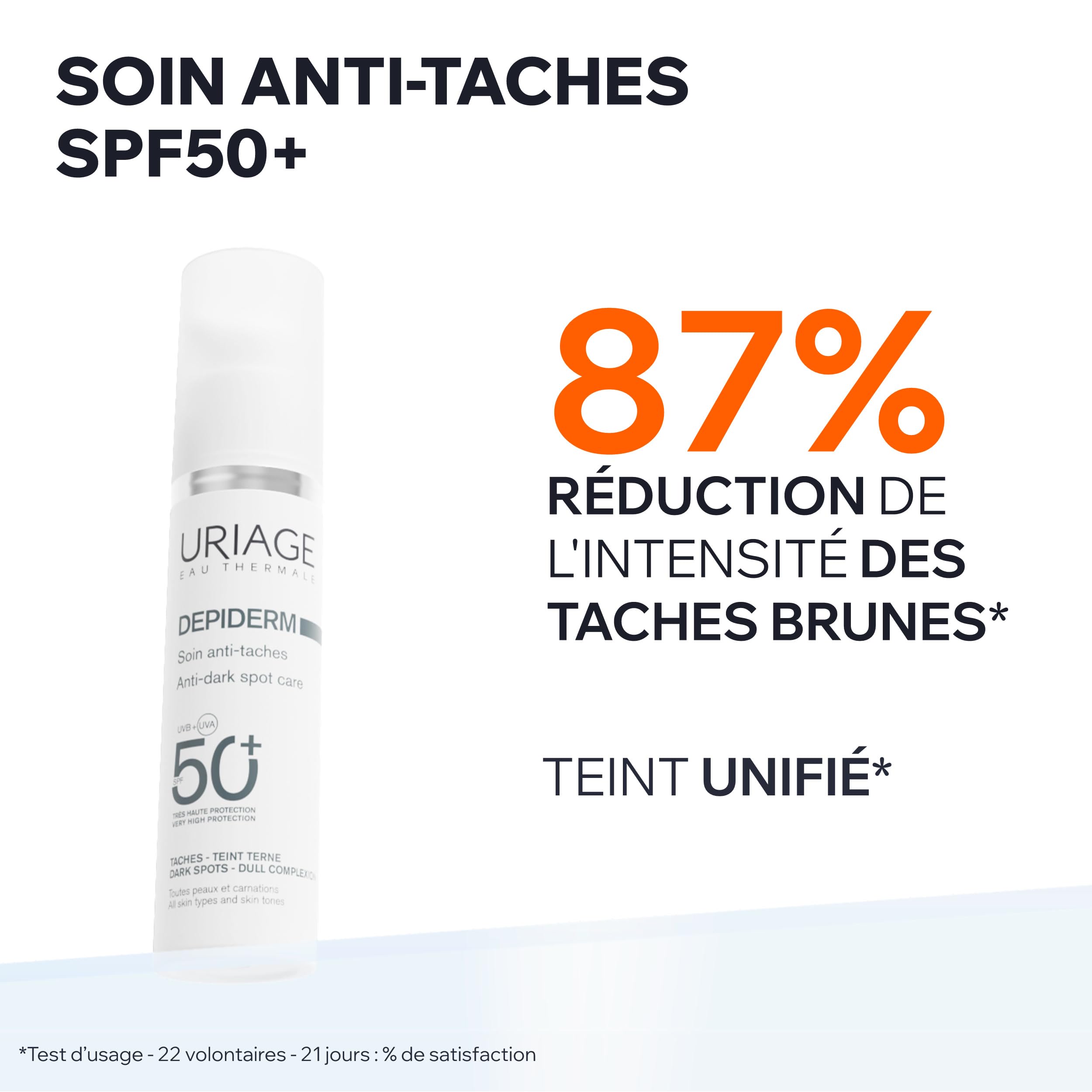 uriage-d-piderm-soin-de-jour-anti-taches-spf50-30-ml-correction-pr-vention-des-t image 2