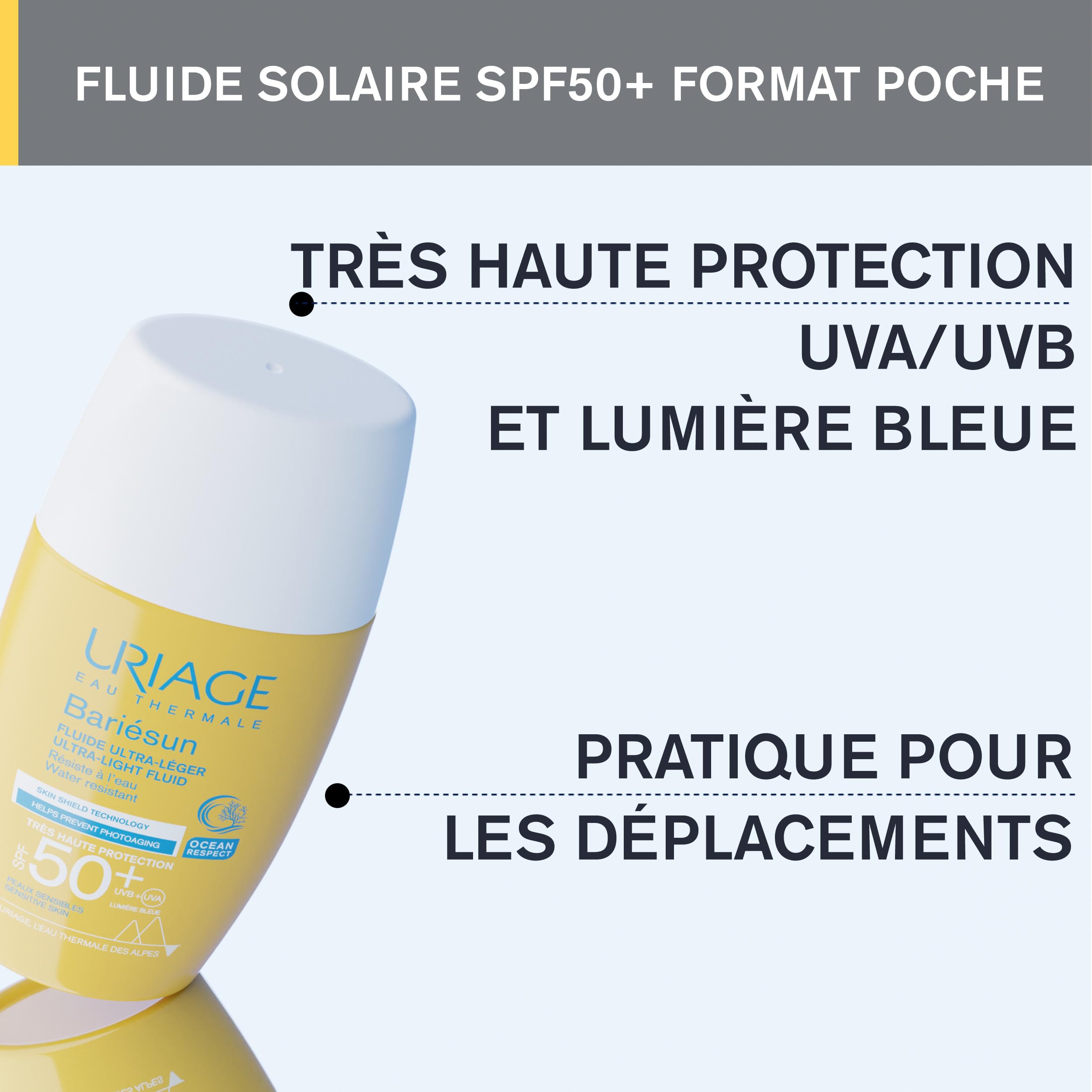 uriage-bari-sun-fluide-solaire-ultra-l-ger-spf50-30-ml-sans-parfum-format-voyage image 4