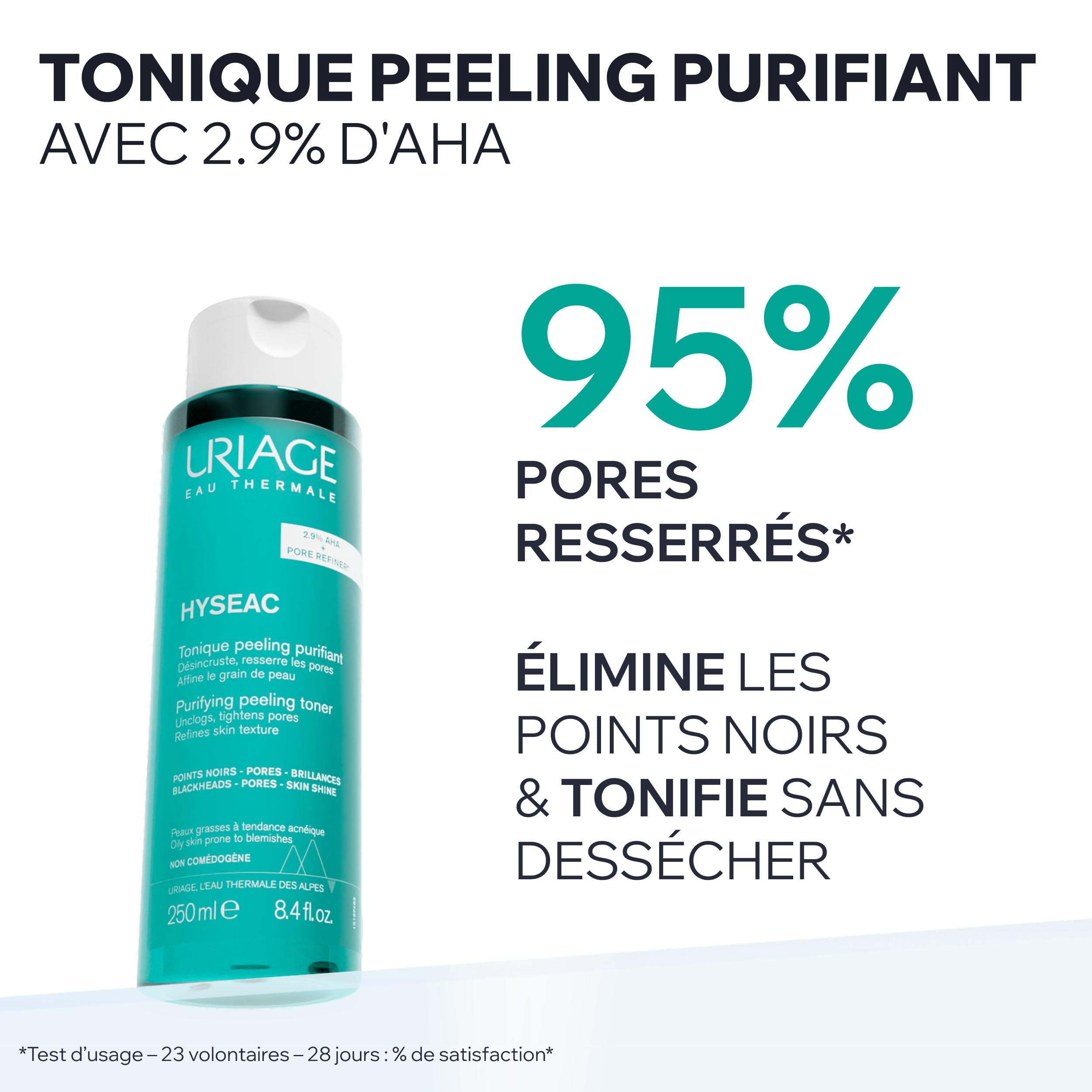uriage-hys-ac-tonique-peeling-purifiant-aha-2-9-250-ml image 2