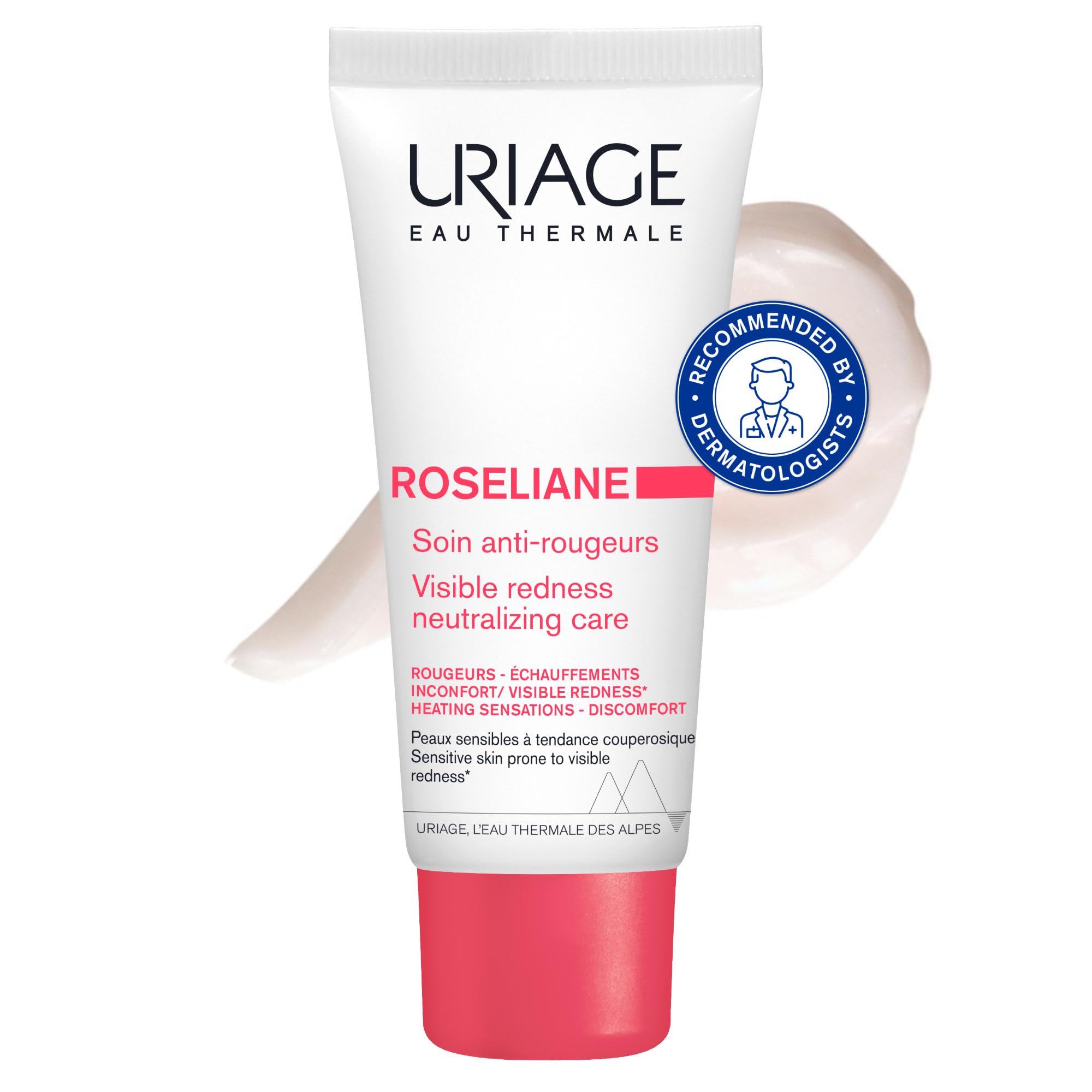 uriage-ros-liane-soin-anti-rougeurs-cr-me-riche-visage-40-ml-eau-thermale-ginsen image 1