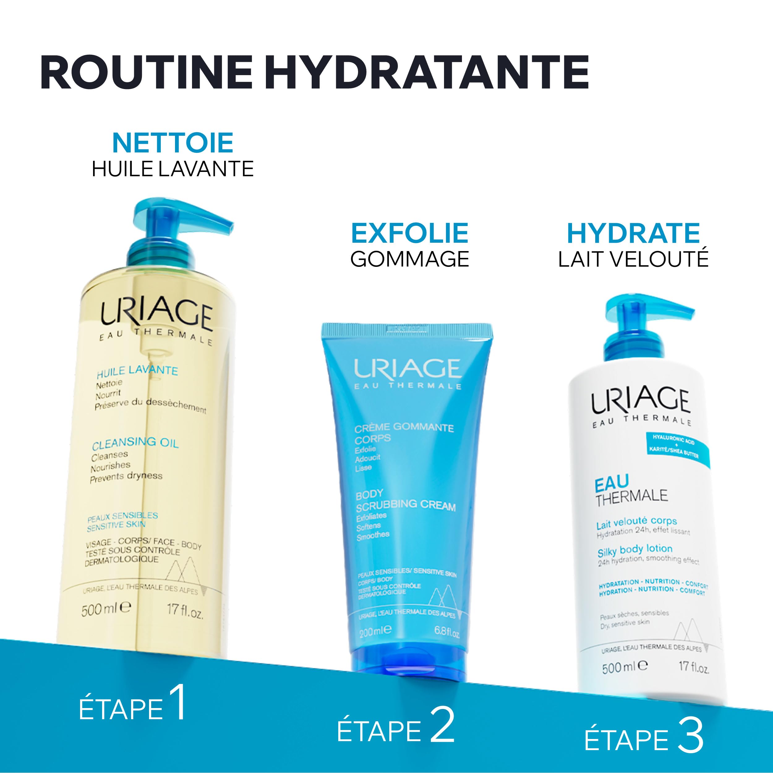 uriage-eau-thermale-lait-hydratant-velout-corps-500-ml-beurre-de-karit-acide-hya image 7