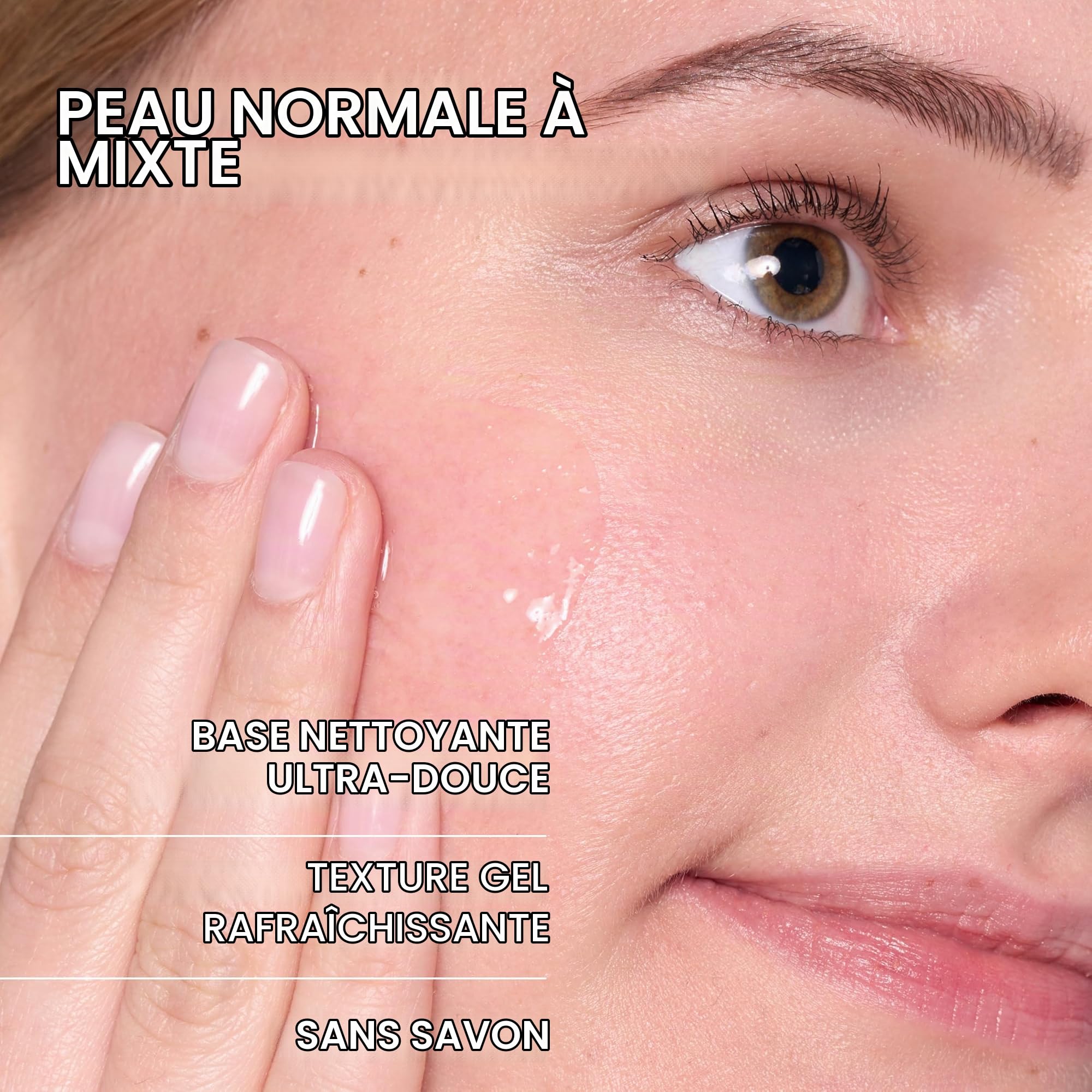 uriage-gel-e-d-maquillante-rafra-chissante-edelweiss-bio-visage-et-yeux-3-en-1-9 image 3