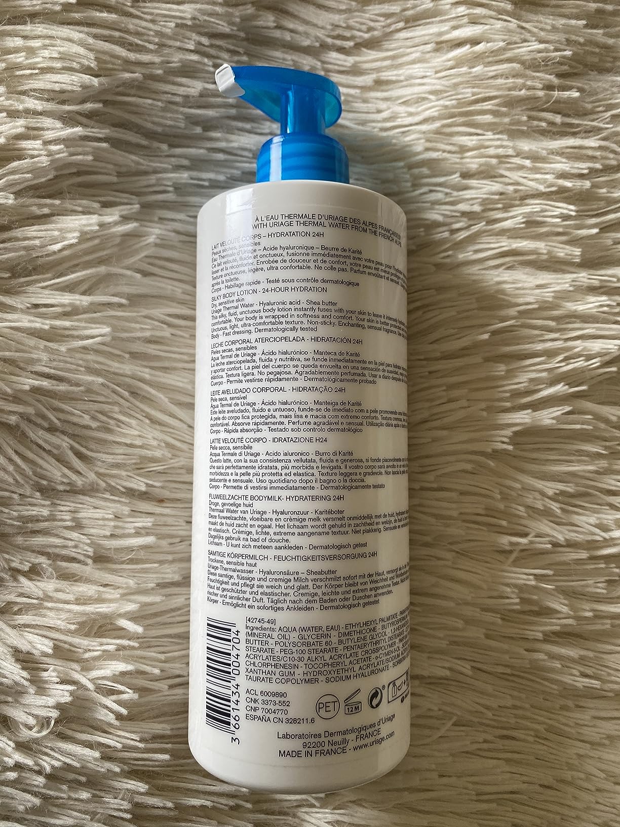 Douche et hydratation