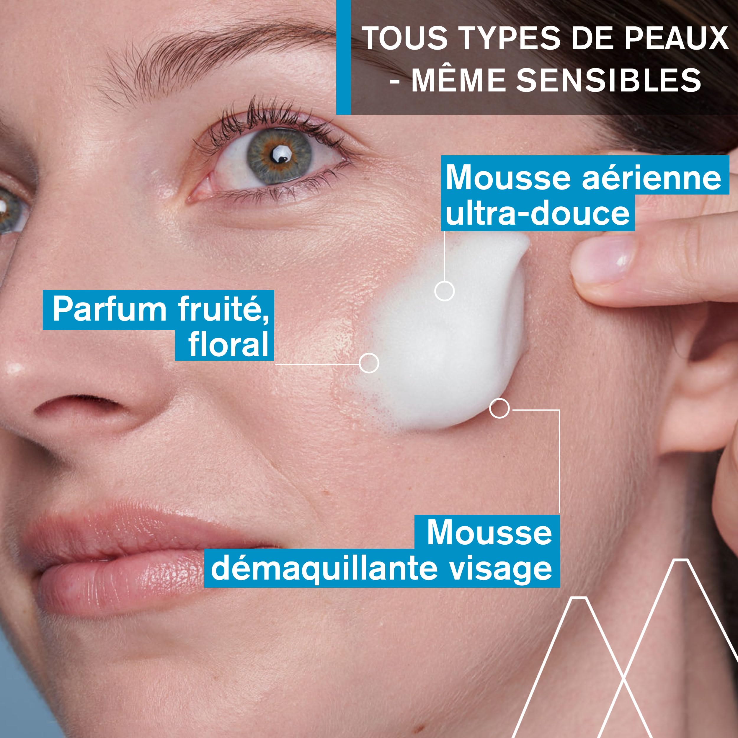uriage-mousse-d-eau-nettoyante-edelweiss-bio-150-ml-nettoyante-et-d-maquillante- image 2