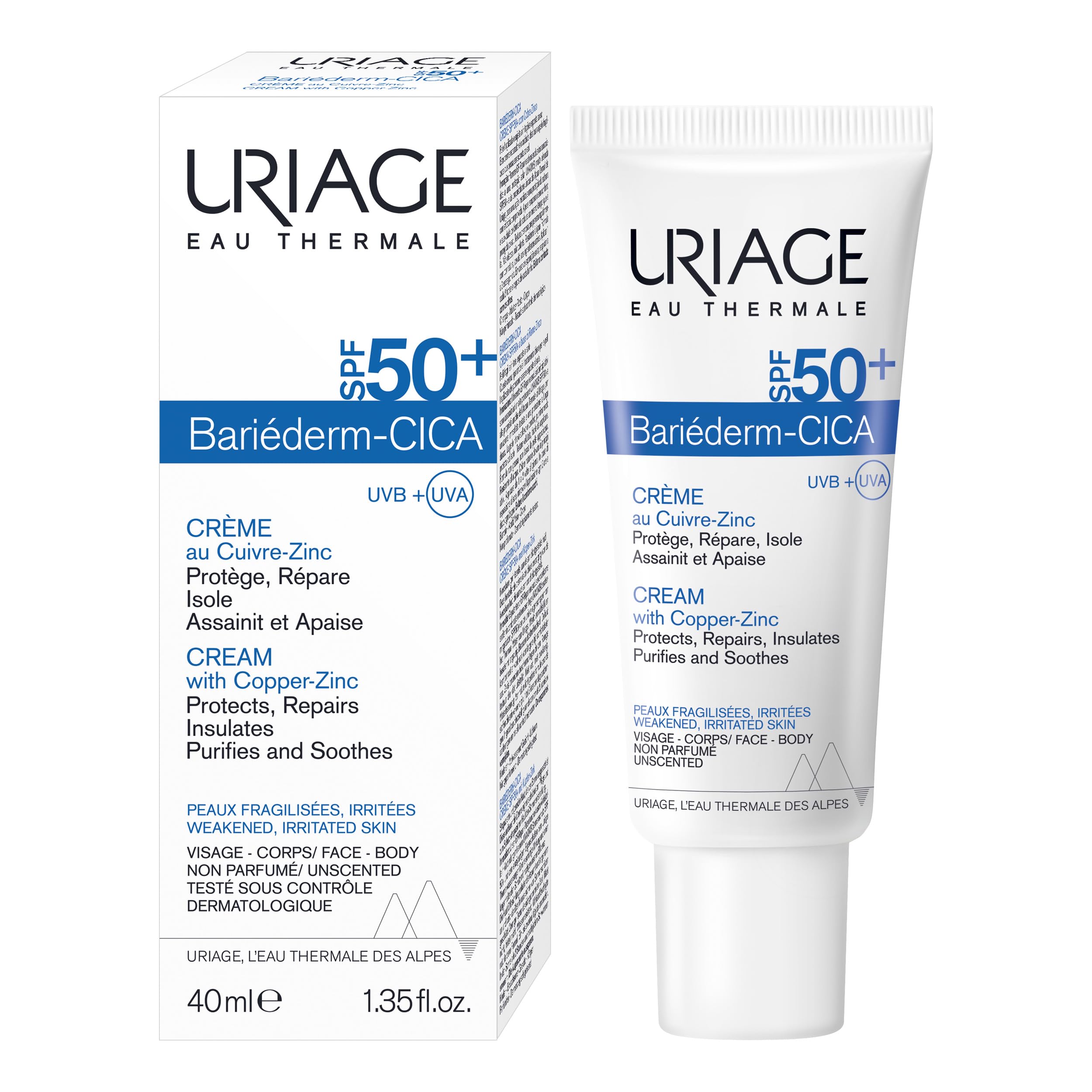 uriage-bari-derm-cica-cr-me-spf50-cuivre-zinc-cr-me-r-paratrice-protectrice-cica image 7