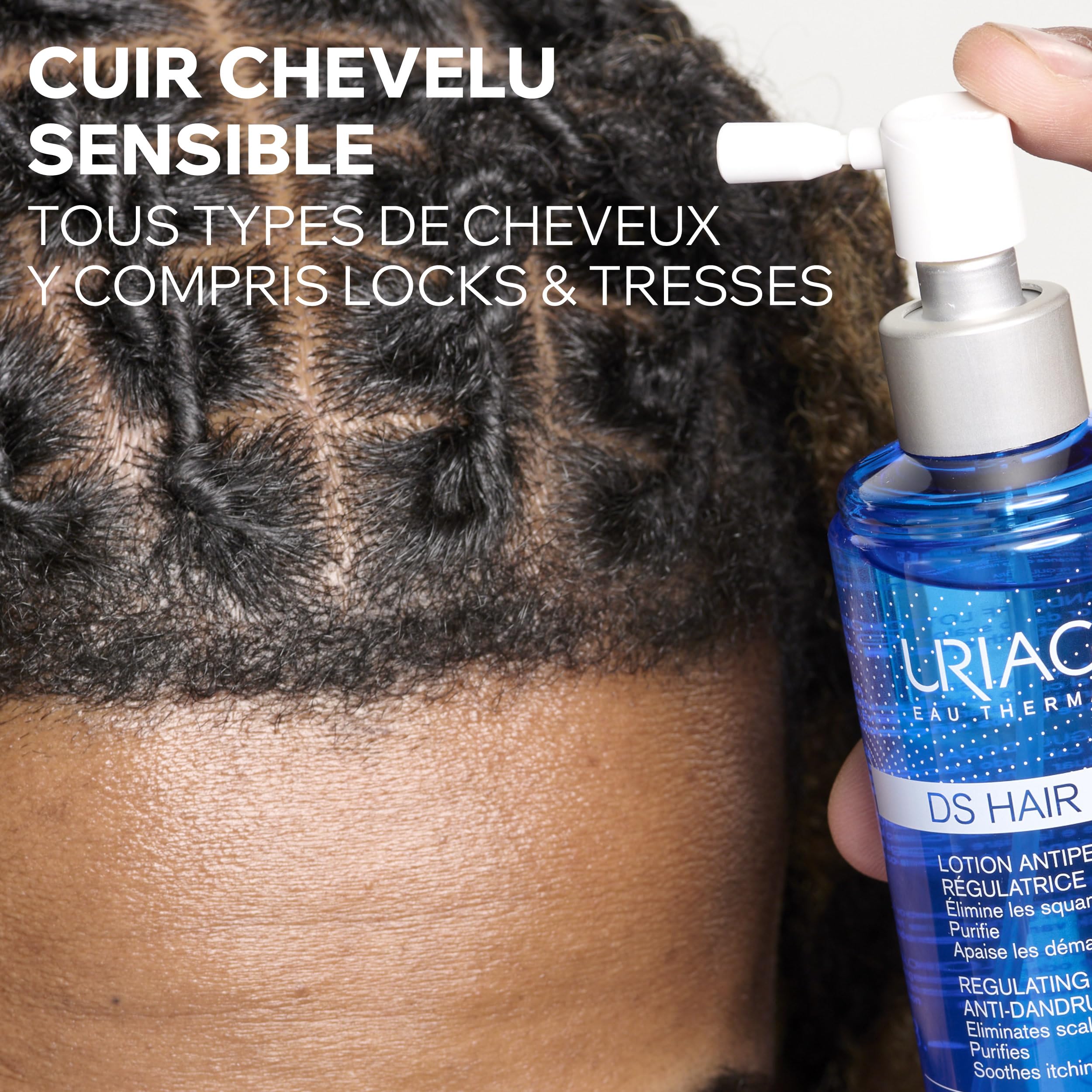 uriage-ds-hair-lotion-antipelliculaire-100-ml-spray-sans-rin-age-pour-cuir-cheve image 3