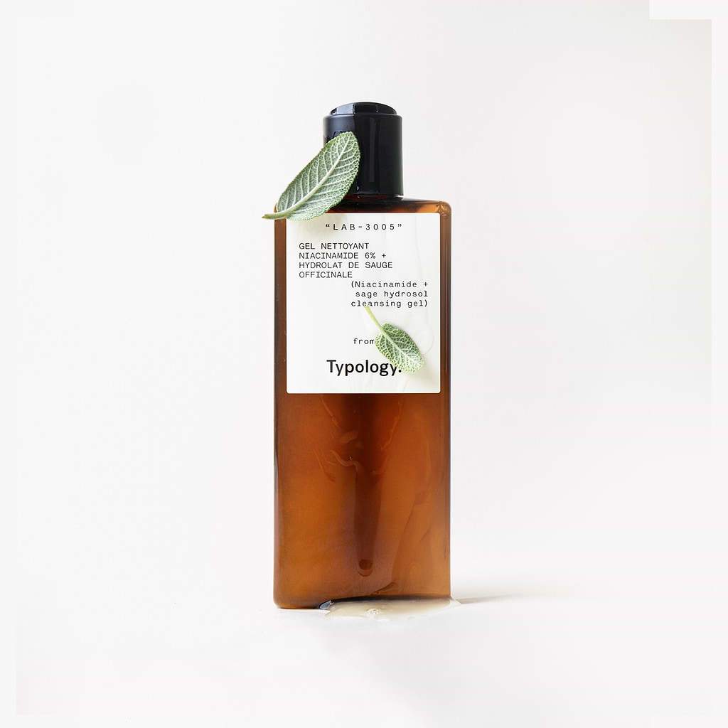 typology-gel-nettoyant-unifiant-niacinamide-6-hydrolat-de-sauge-officinale image 3