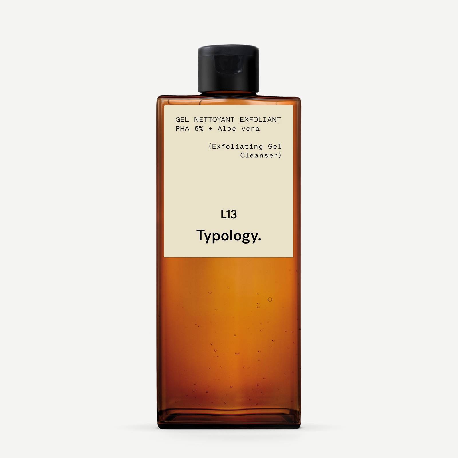 typology-gel-nettoyant-visage-exfoliant-l13-pha-5-aloe-vera-100-ml image 1